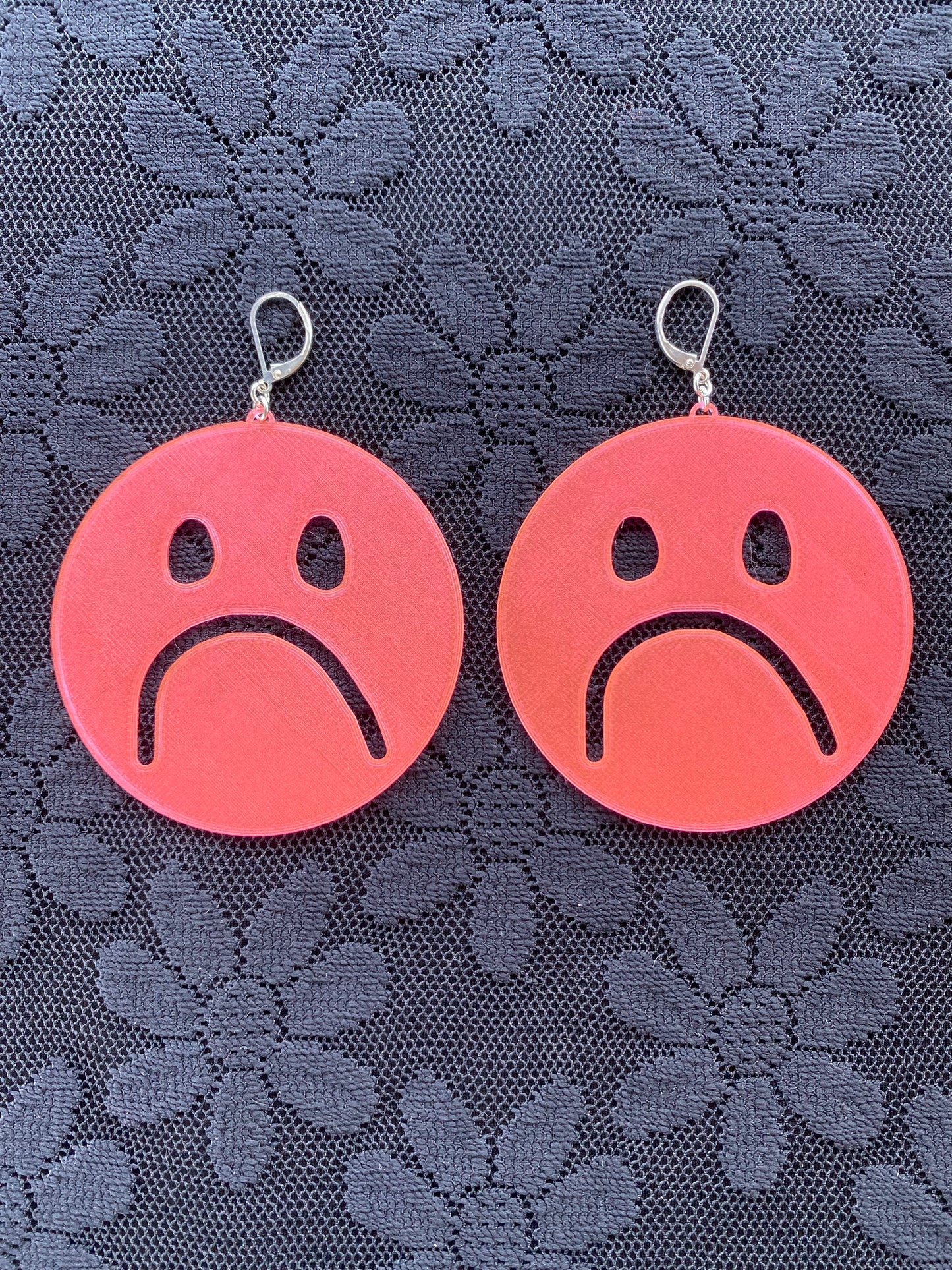 XL Frownie Earrings