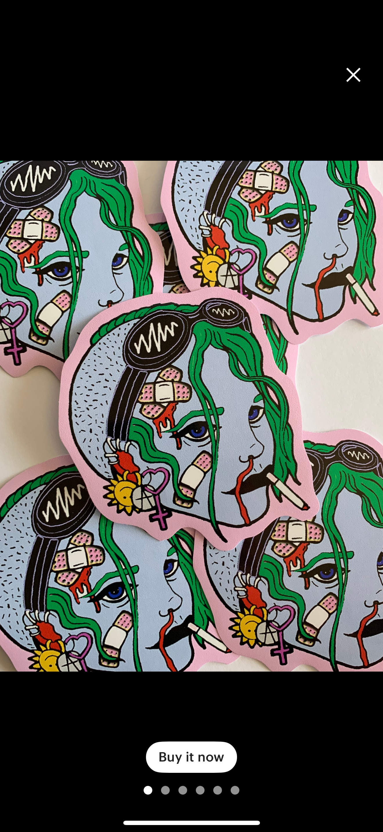 Tank Girl Vinyl Sticker