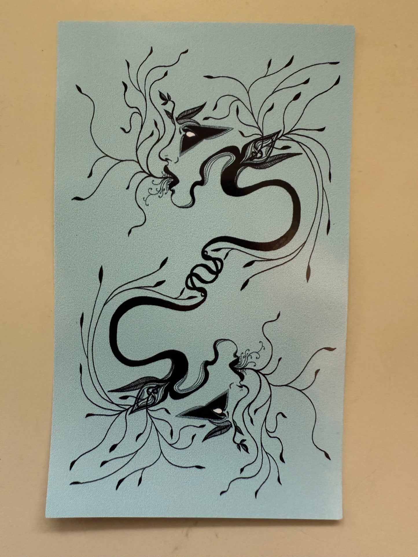 Jupiter Power Tarot Vinyl Sticker