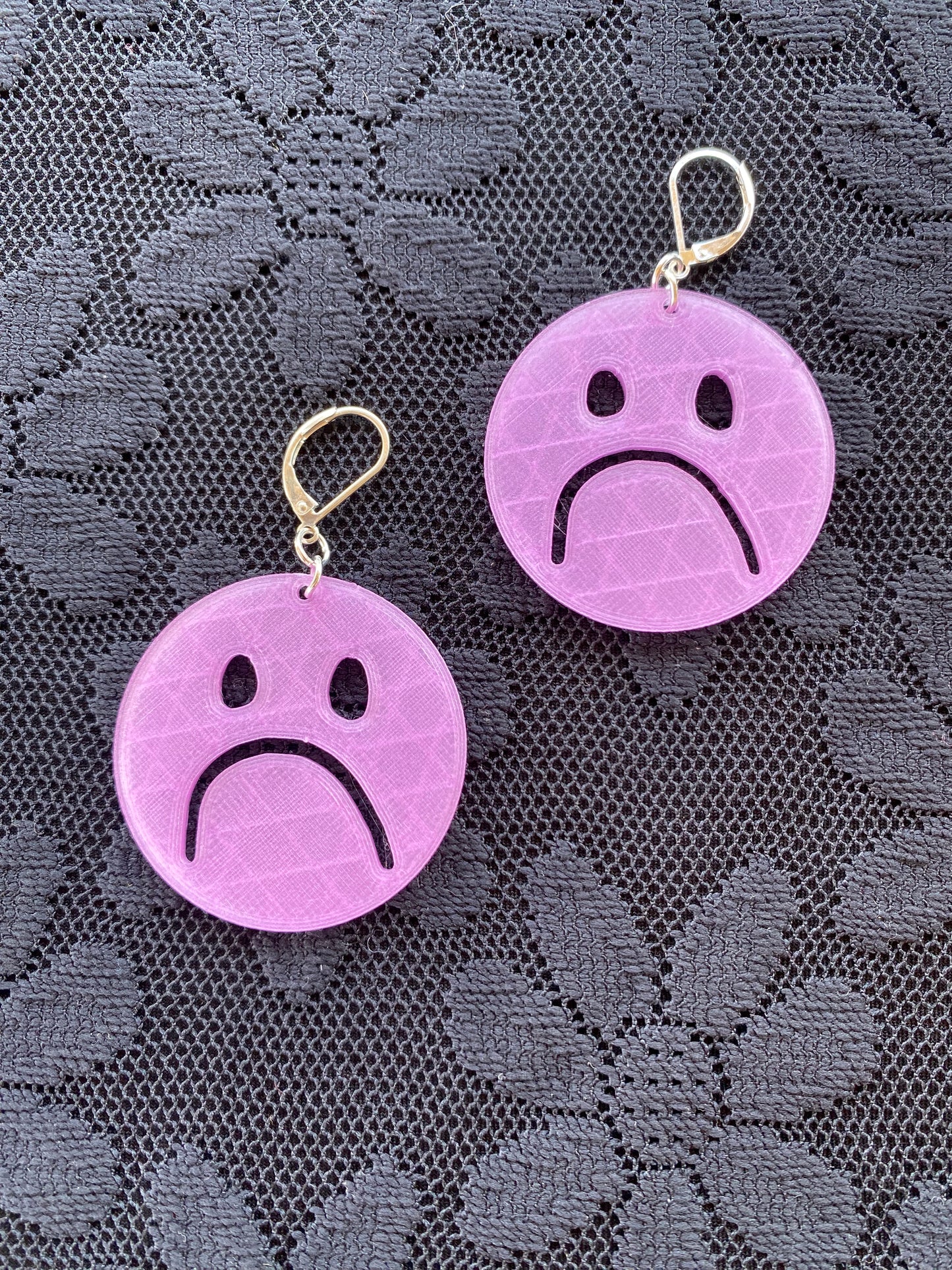 Frownie Earrings