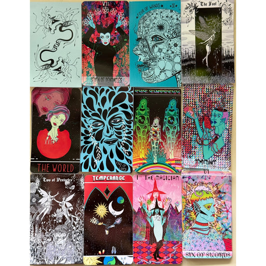 Mystery Tarot Vinyl Sticker Pack