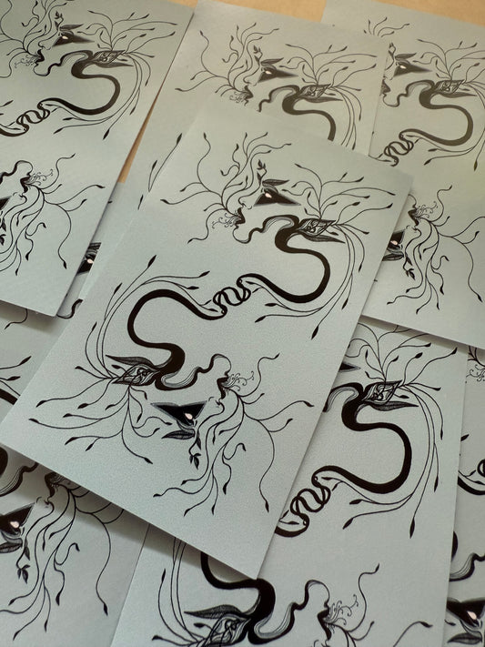 Jupiter Power Tarot Vinyl Sticker