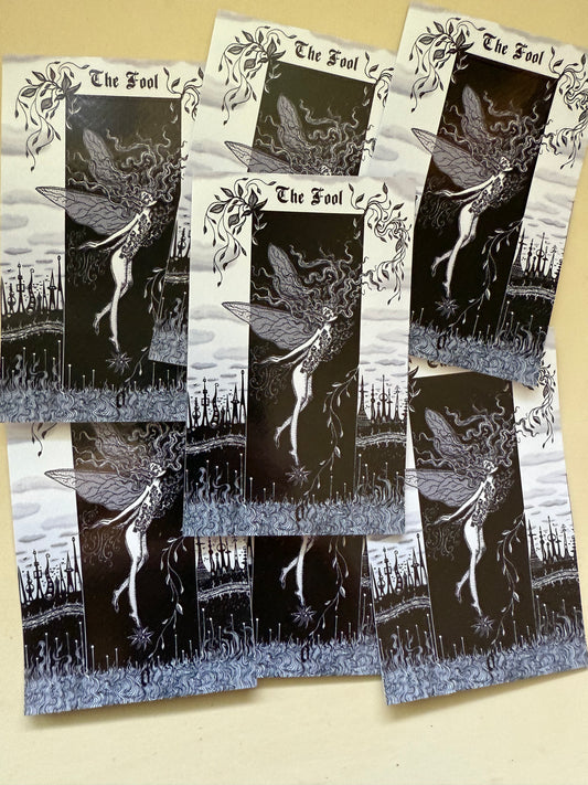 The Fool from Neptune Power Tarot Vinyl Sticker