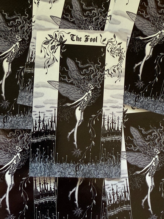 The Fool from Neptune Power Tarot Vinyl Sticker