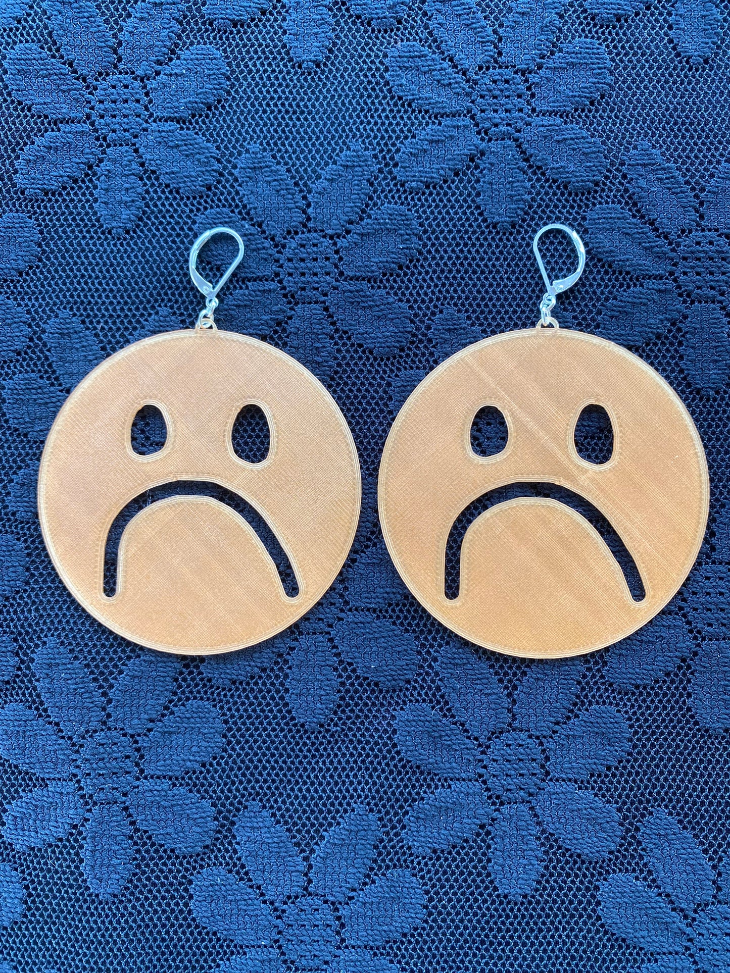 XL Frownie Earrings