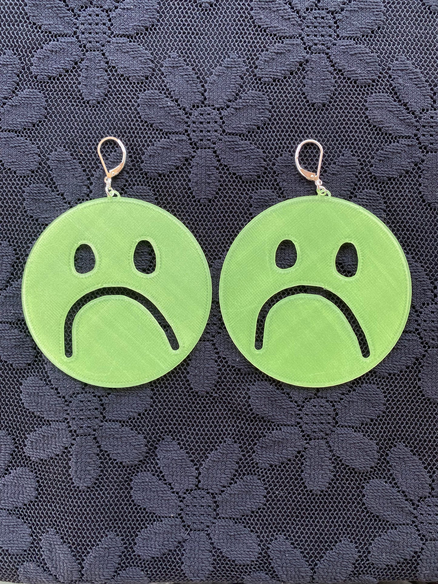 XL Frownie Earrings