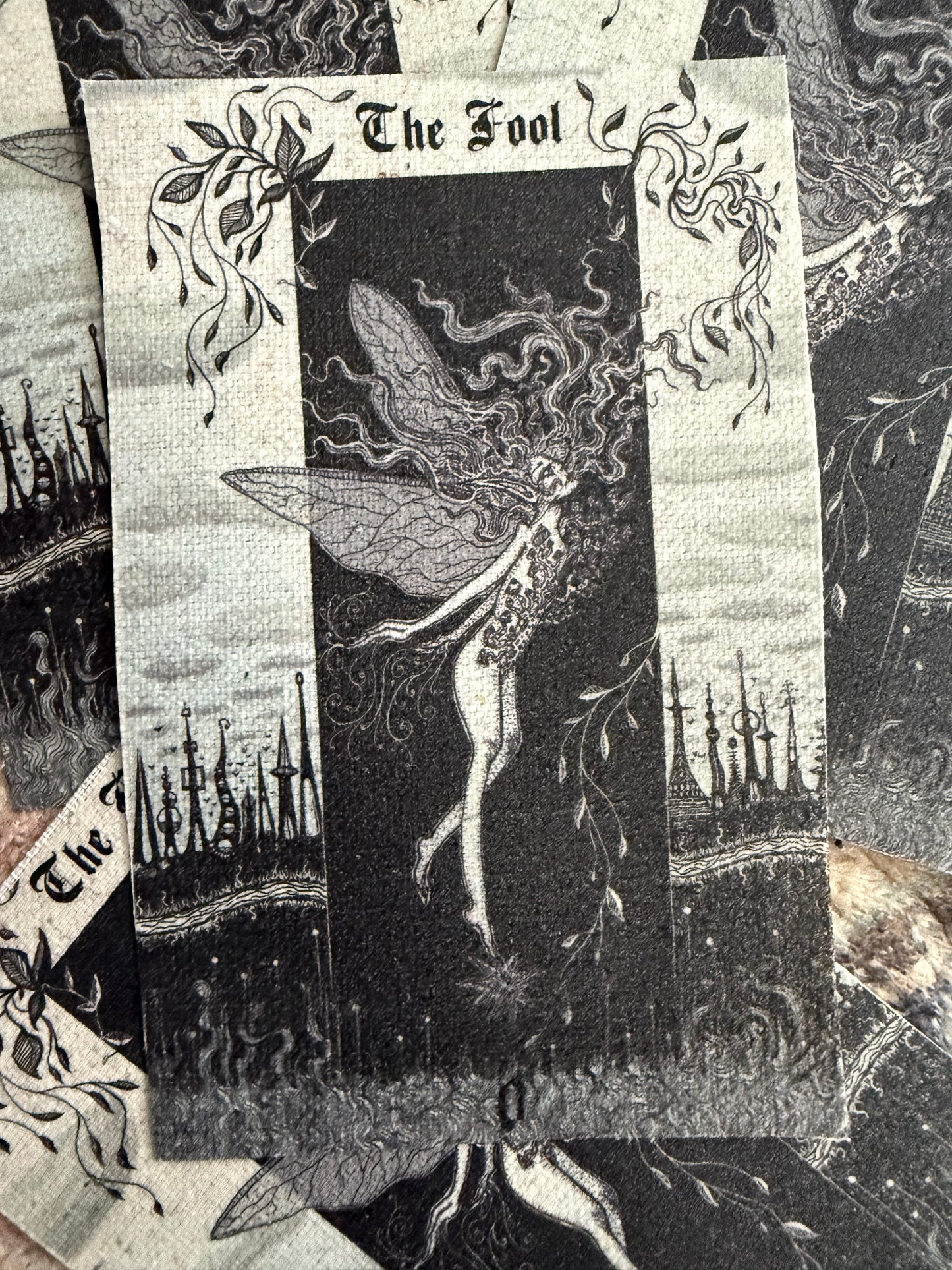 The Fool (neptune power) canvas patch