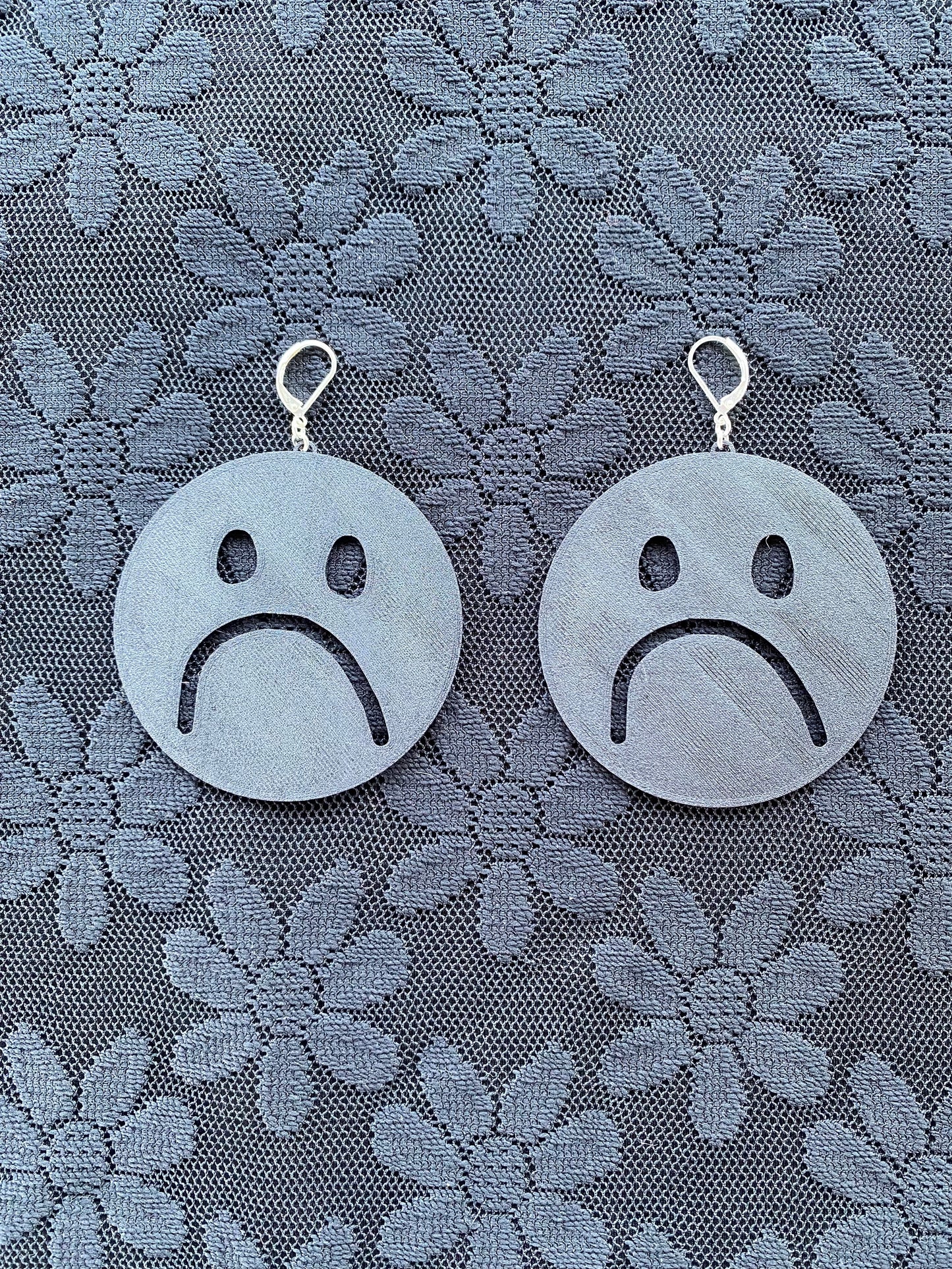 XL Frownie Earrings