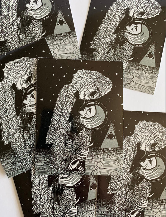 Modern Love 4” vinyl sticker