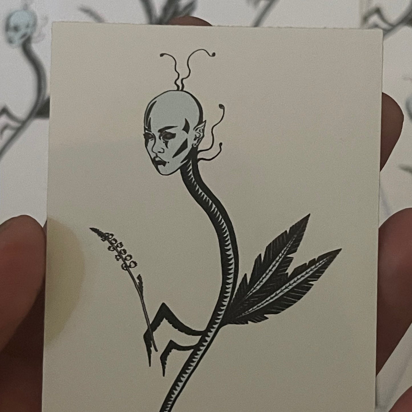 Purple Heather Vinyl Sticker