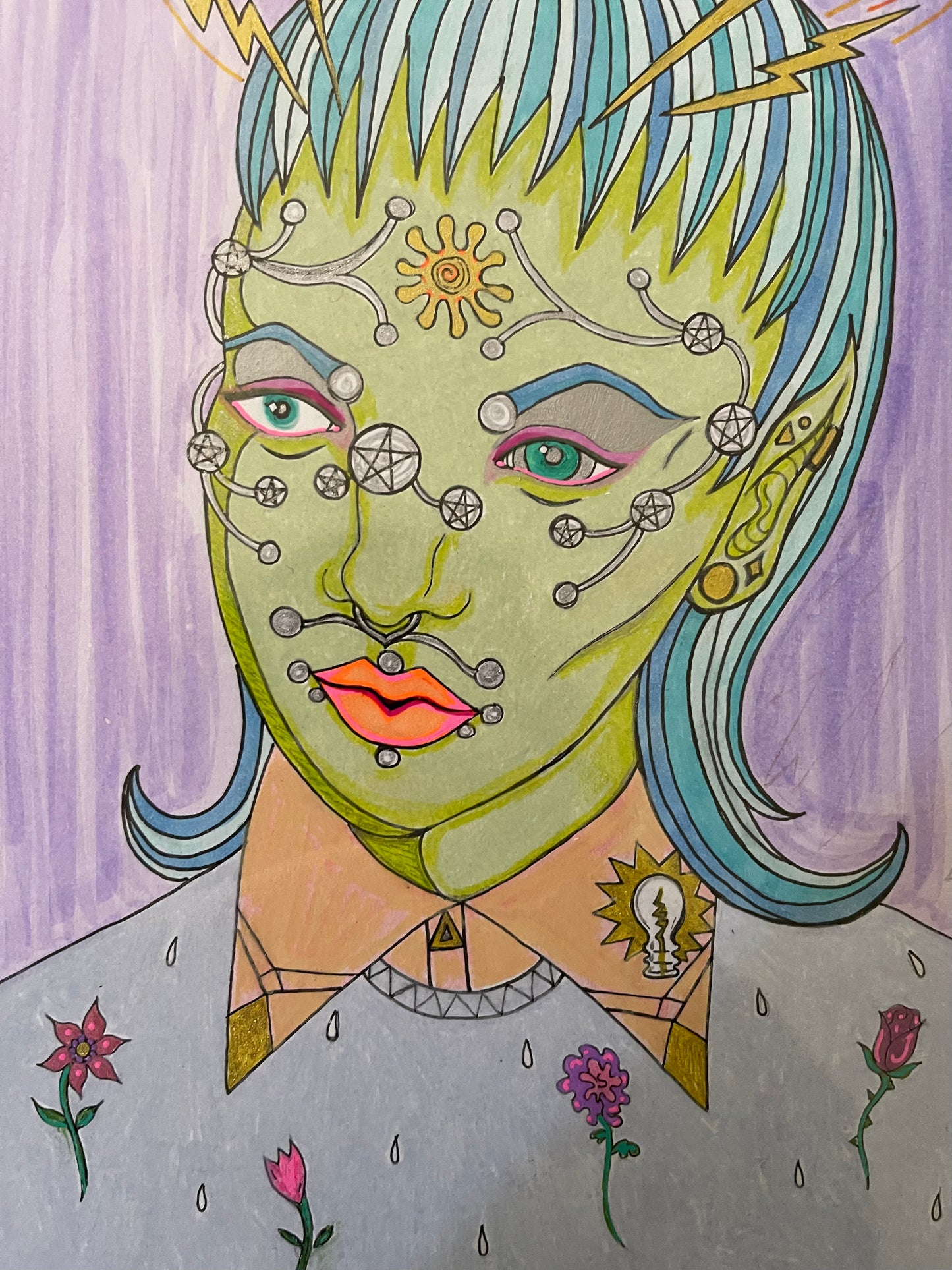 Bruja ~ Original Drawing