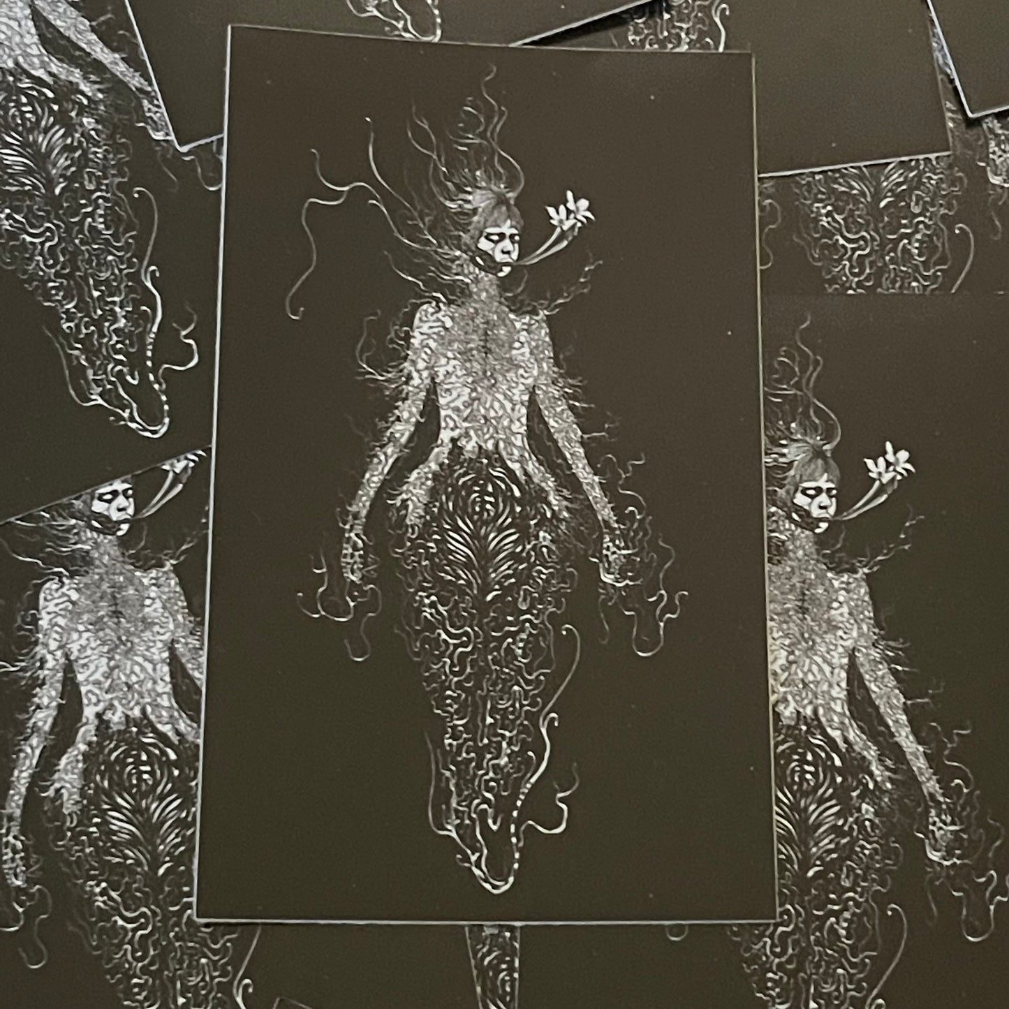 Jasmine Vinyl Sticker