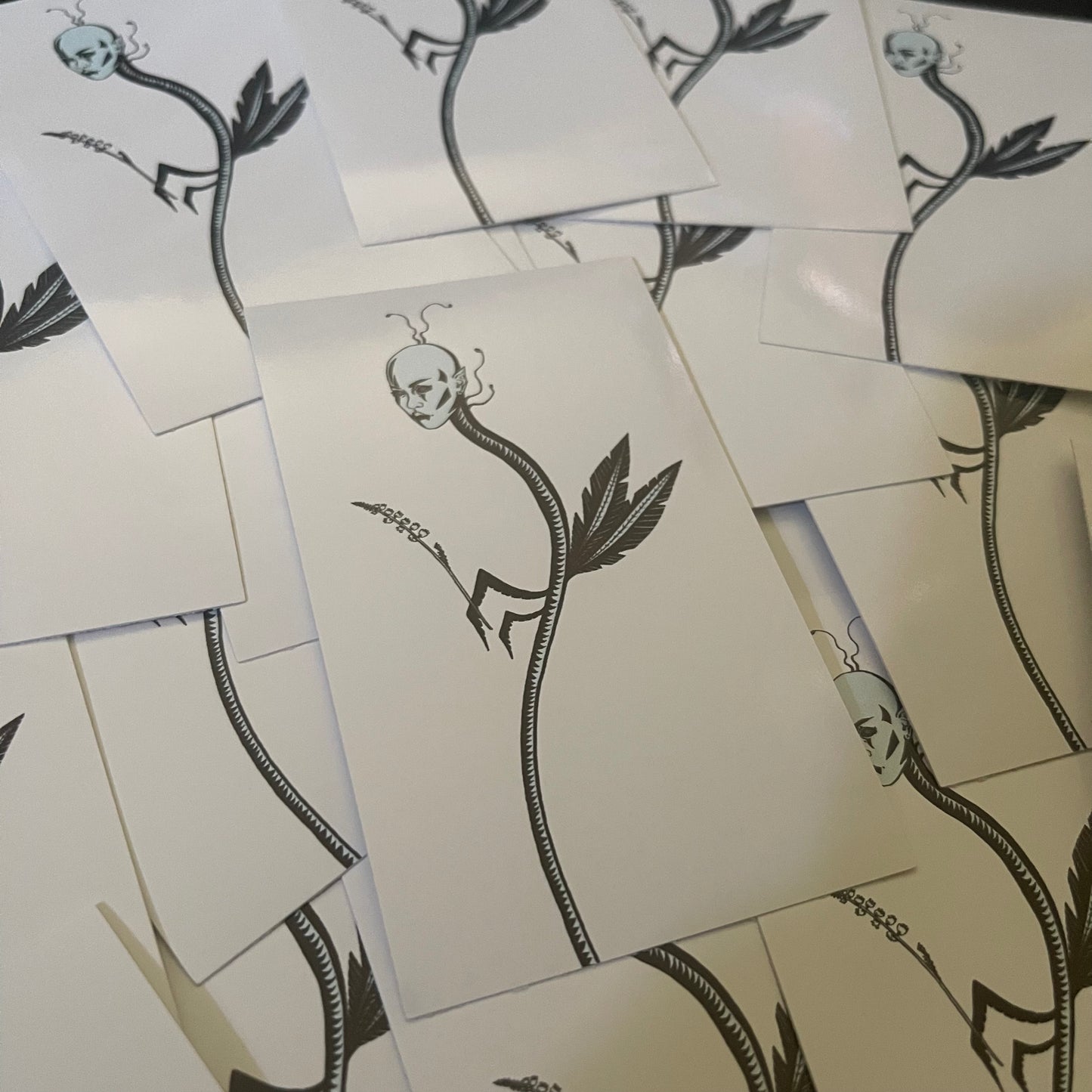 Purple Heather Vinyl Sticker