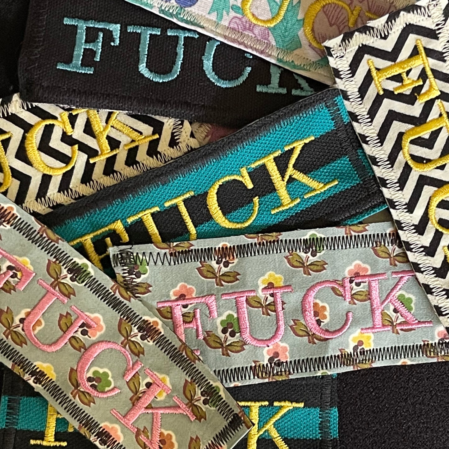 Fuck Embroidered Patch
