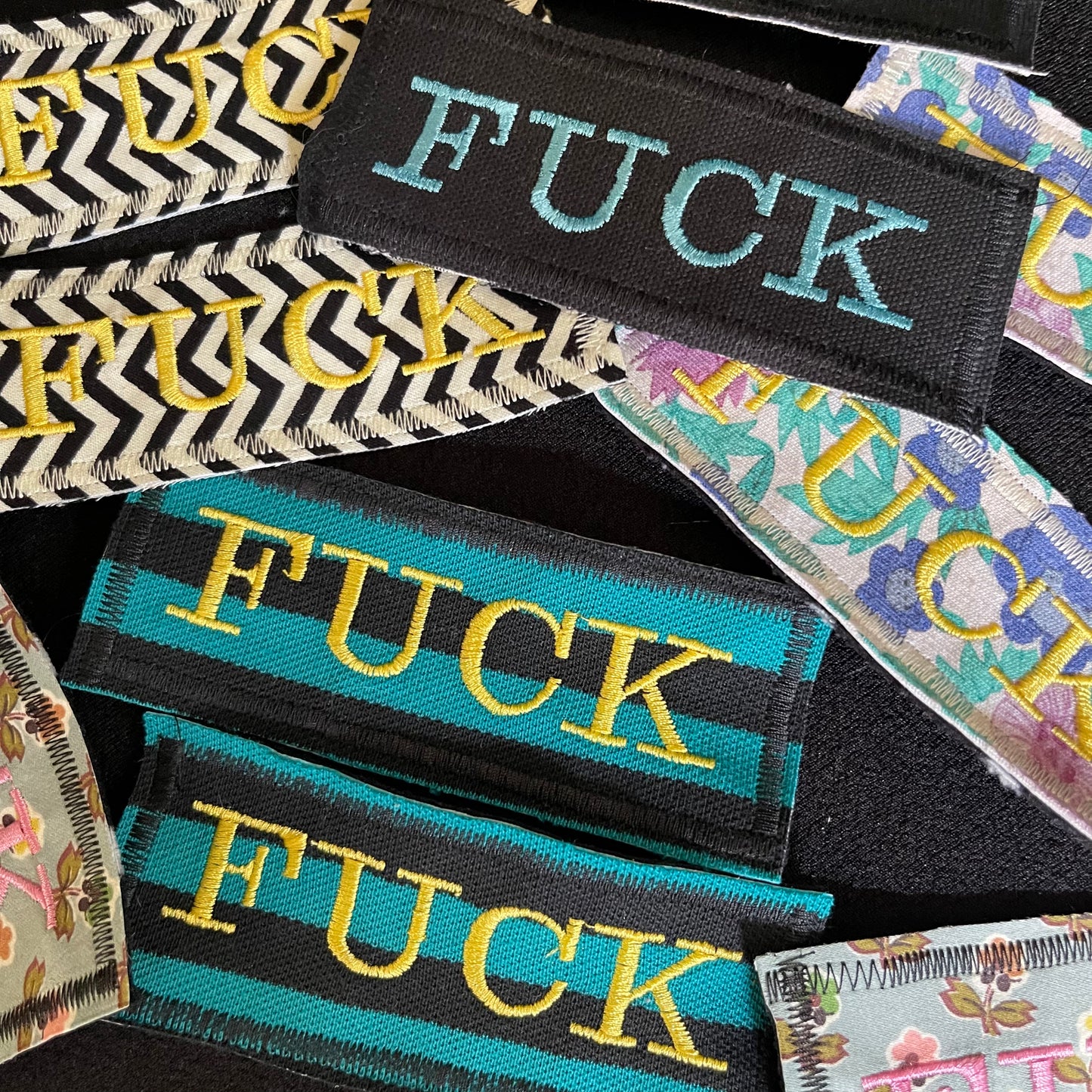Fuck Embroidered Patch