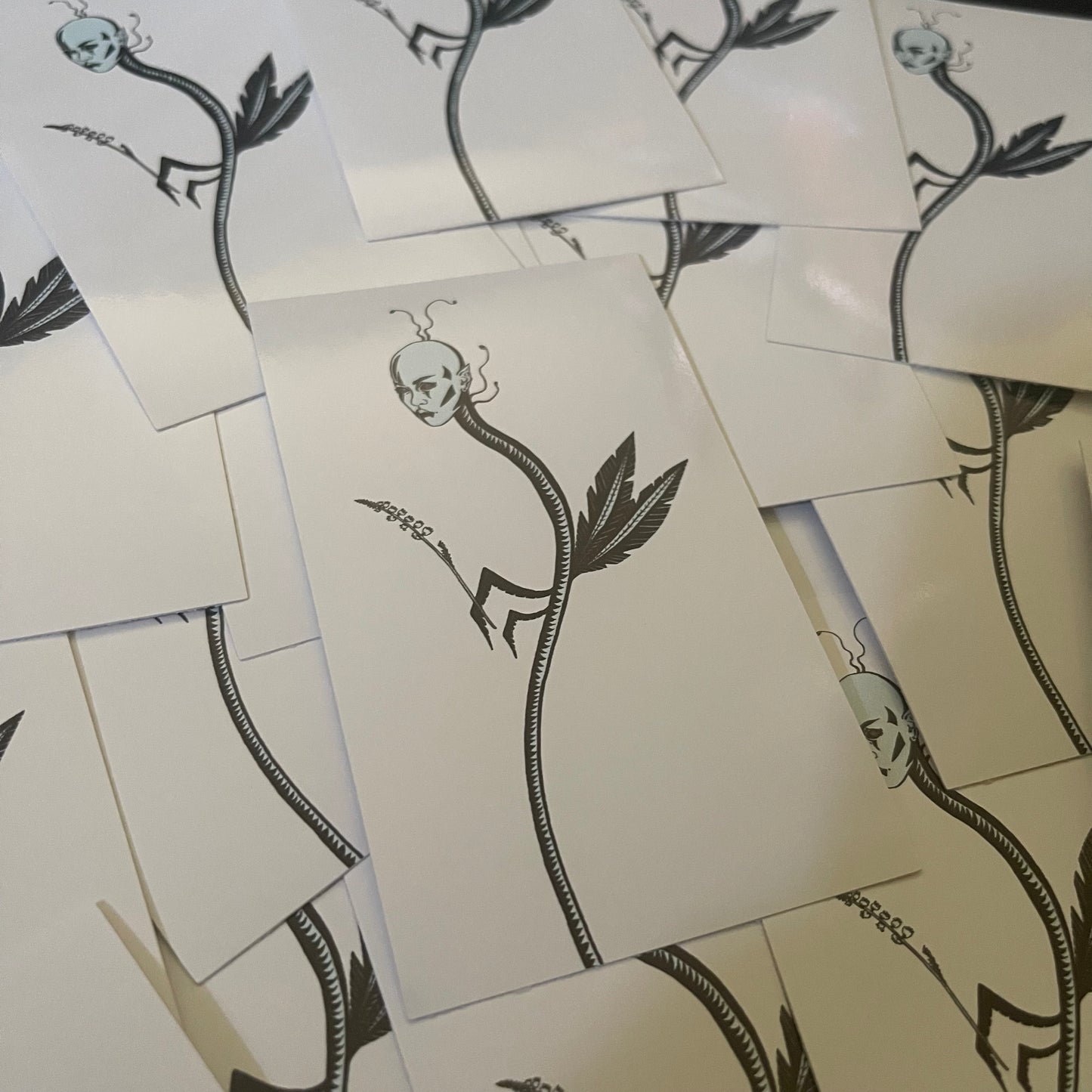 Purple Heather Vinyl Sticker