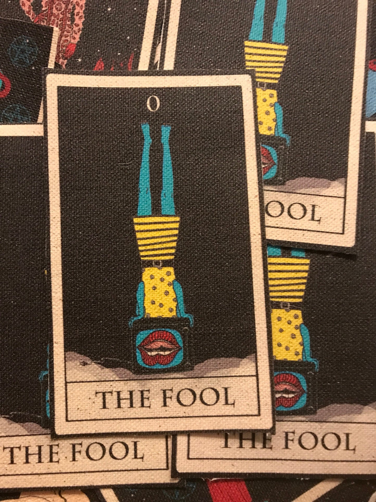 The Fool Tarot Canvas Patch