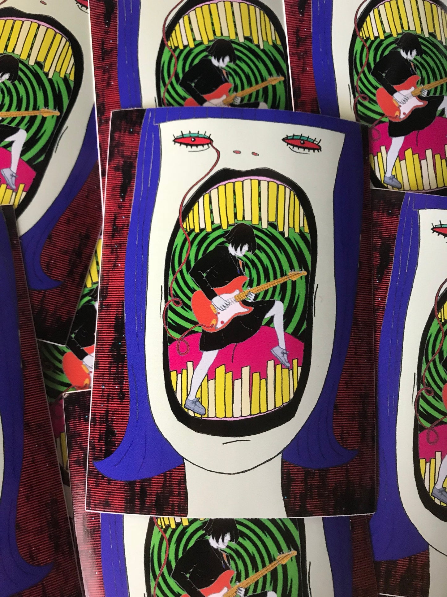 Screaming Females 4" vinyl sticker
