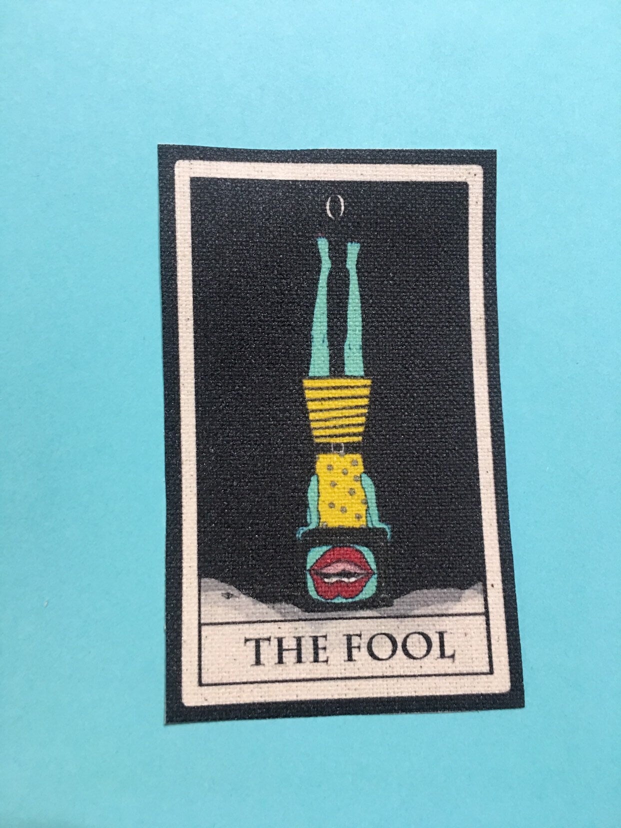The Fool Tarot Canvas Patch