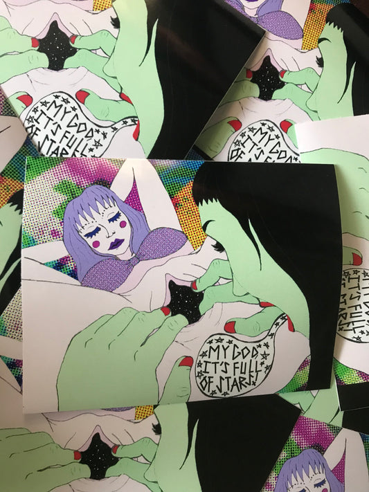 Monolith 4" vinyl sticker