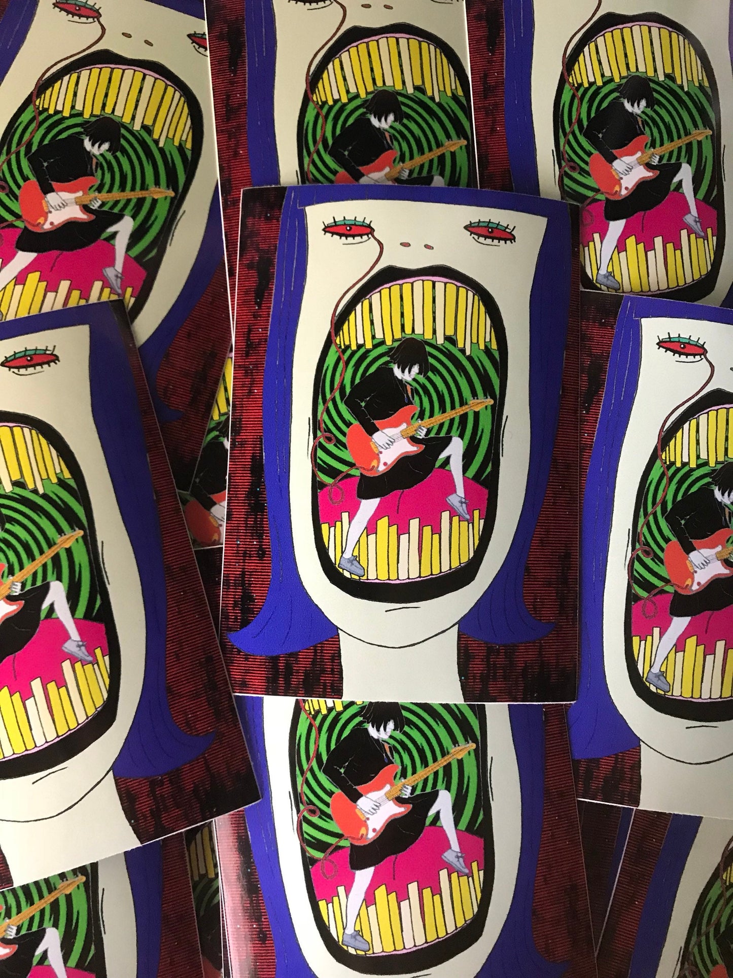 Screaming Females 4" vinyl sticker