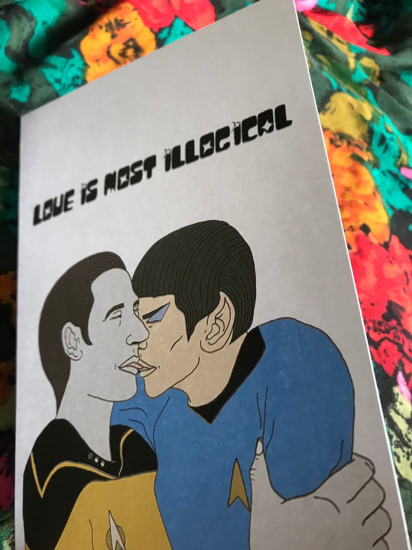 Love is Most Illogical Greeting Card