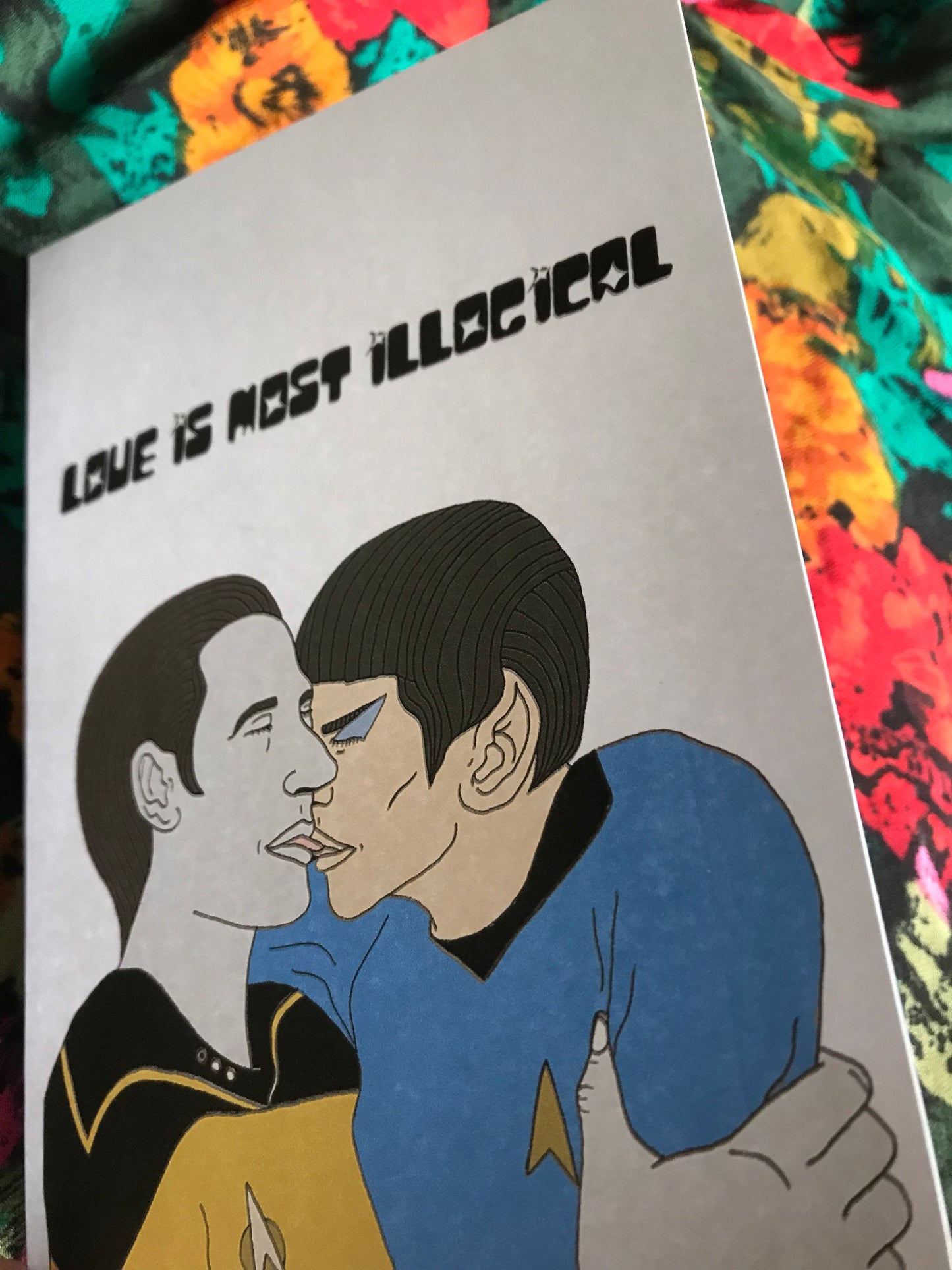Love is Most Illogical Greeting Card