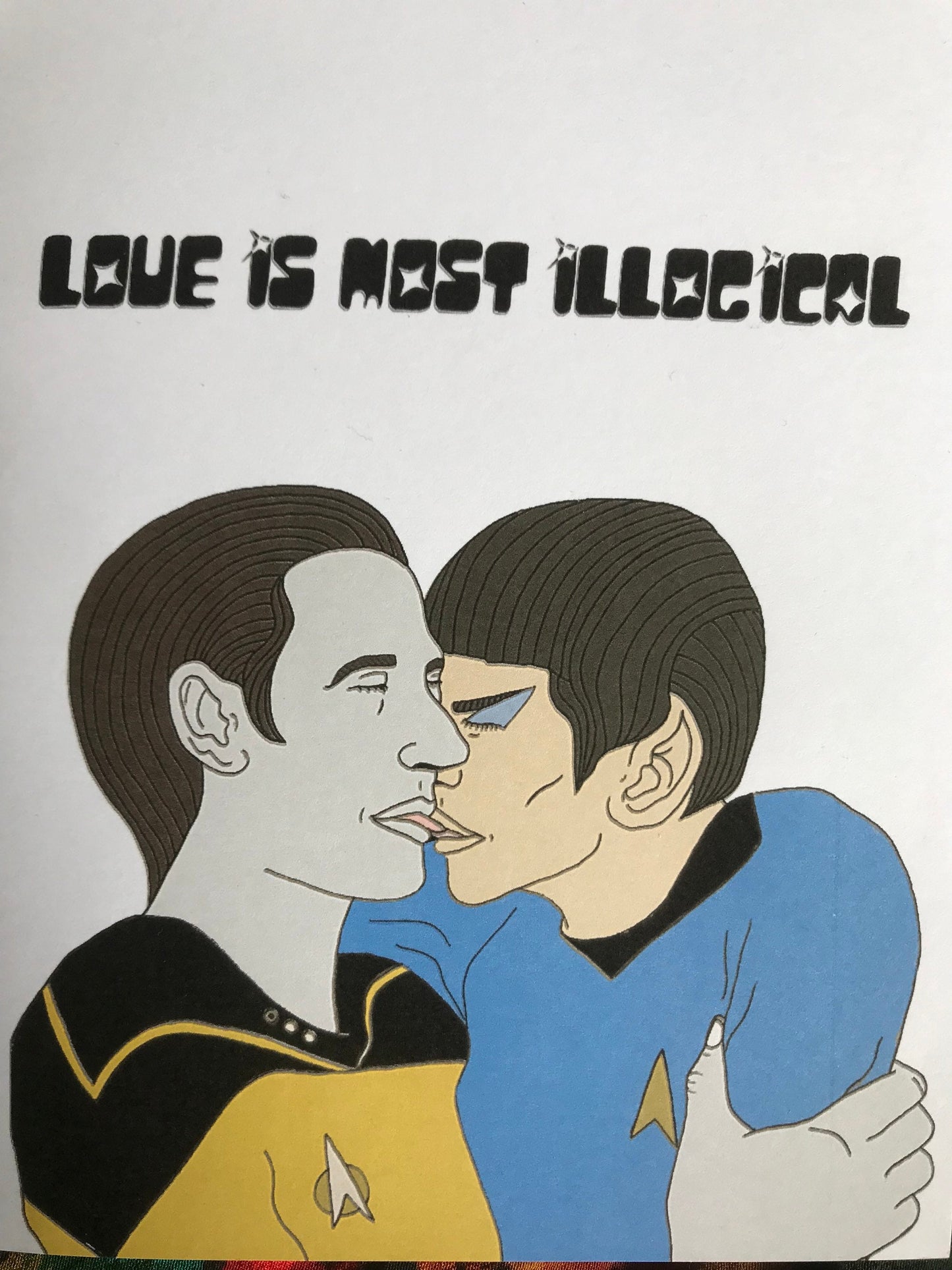 Love is Most Illogical Greeting Card
