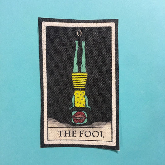 The Fool Tarot Canvas Patch