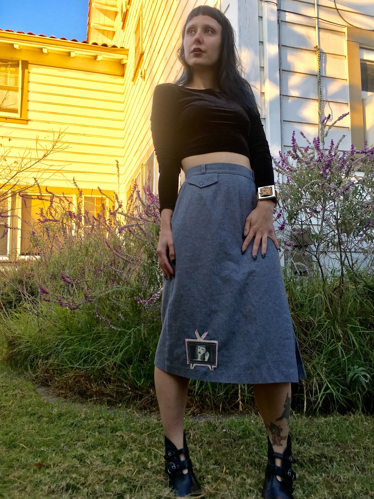Tumor Long Skirt