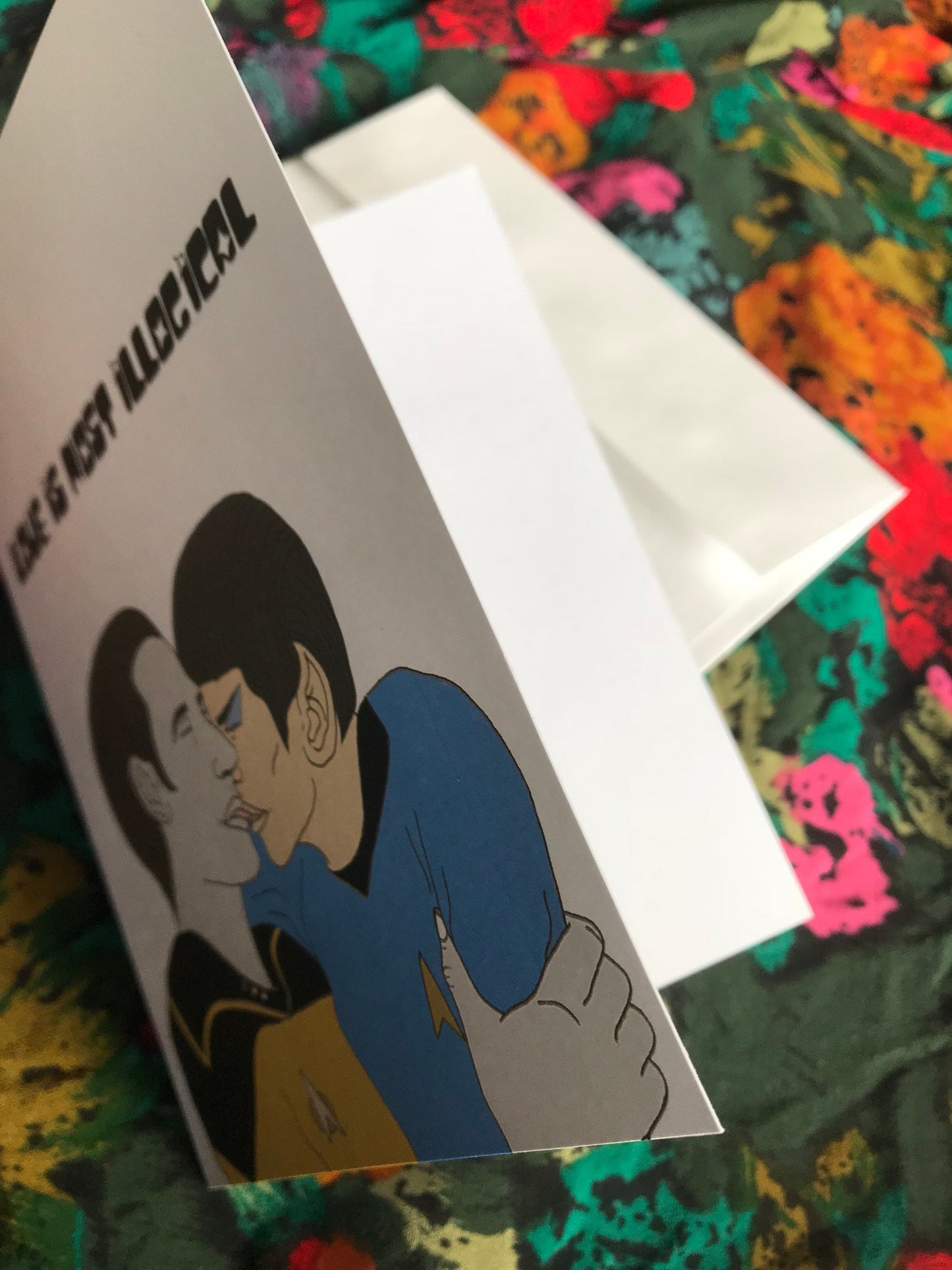 Love is Most Illogical Greeting Card