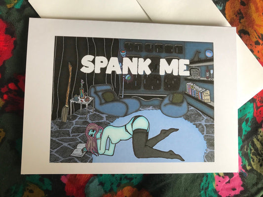 spank me card