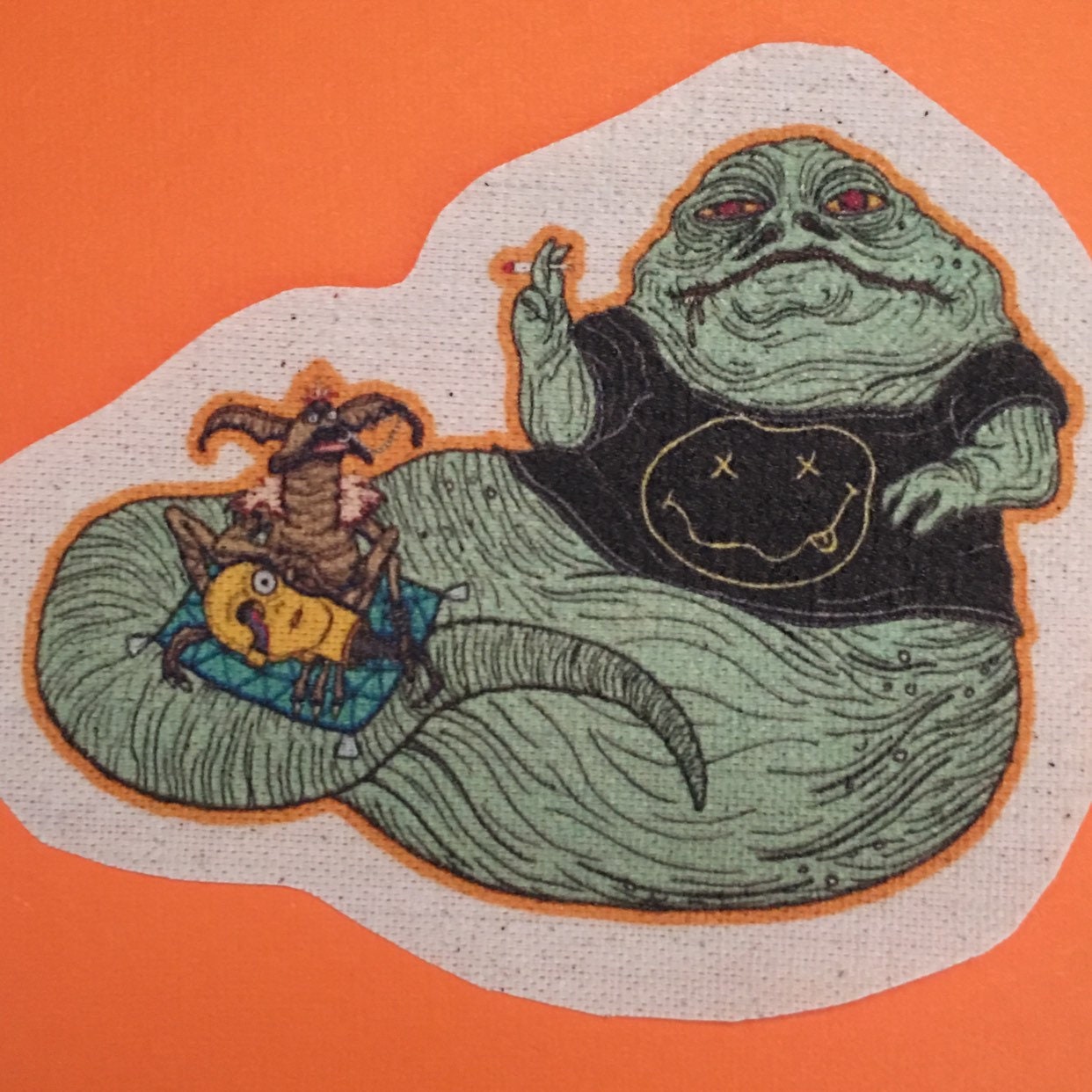 GrungeJabba Canvas Patch
