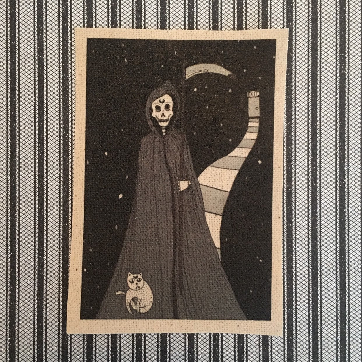 grim canvas patch
