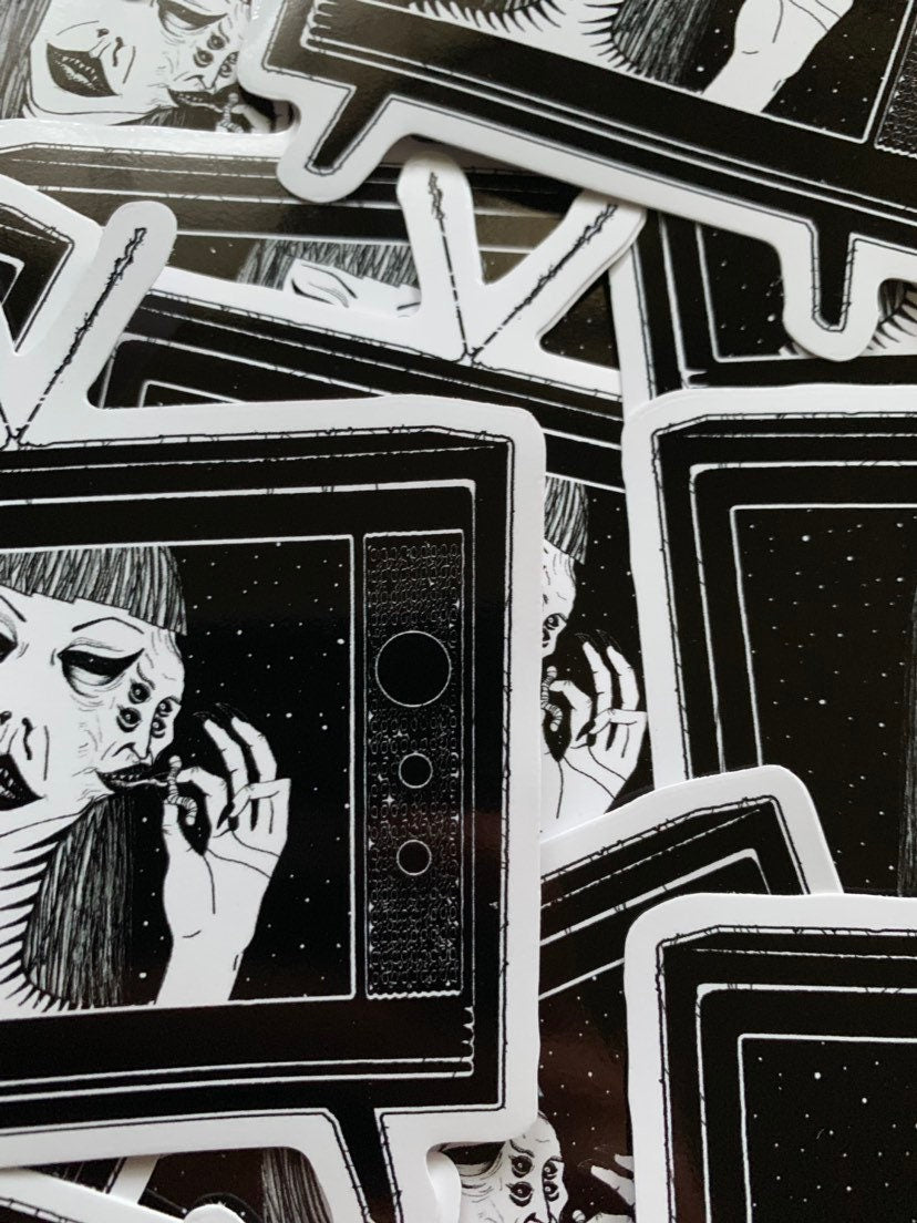 Tumor 4" vinyl sticker