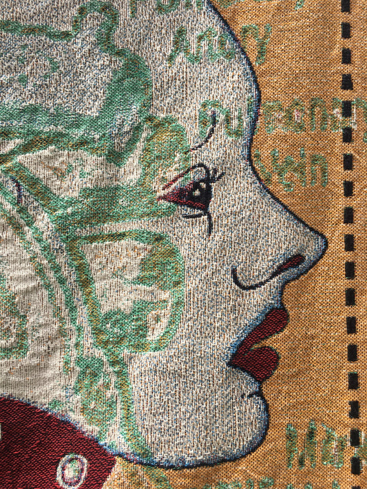 The Lovers Woven Blanket