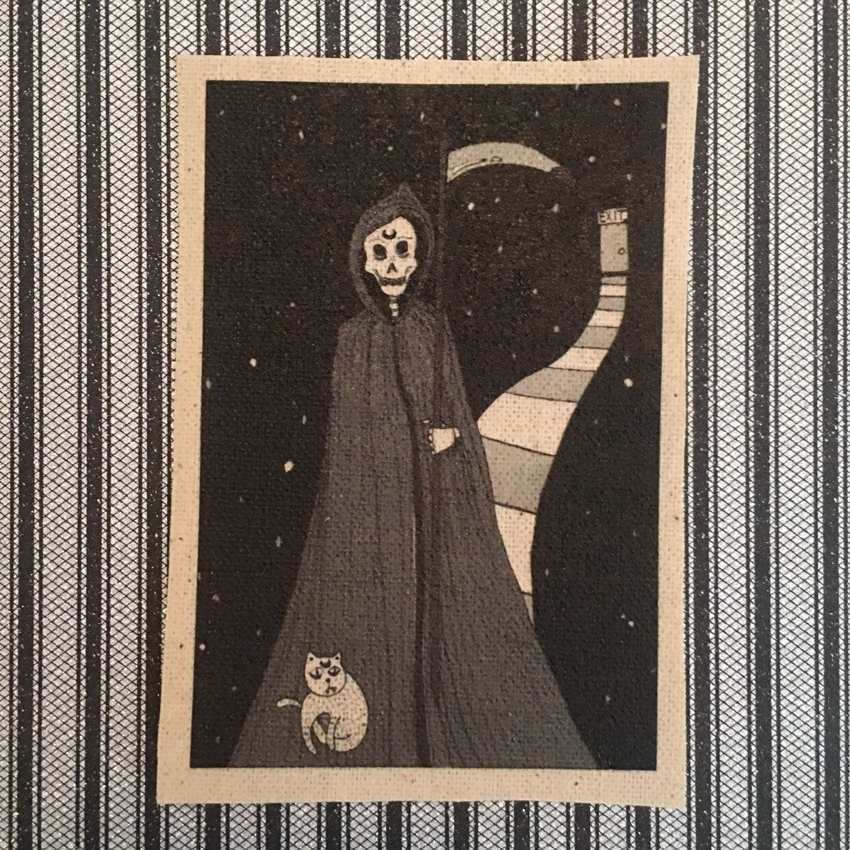 grim canvas patch