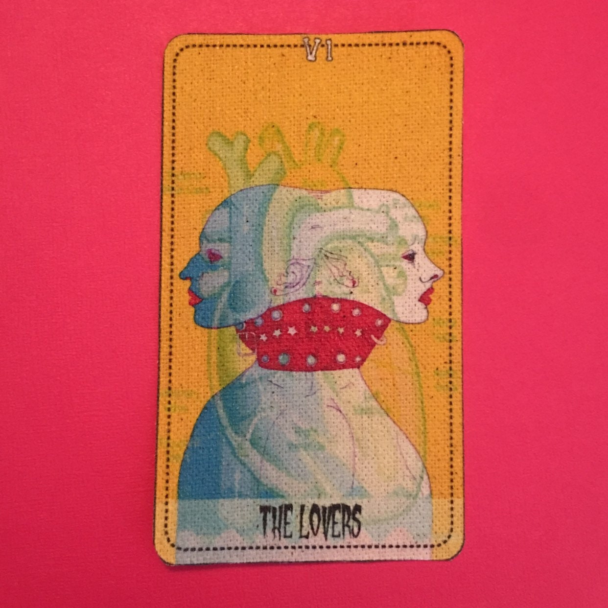 The Lovers Canvas Patch