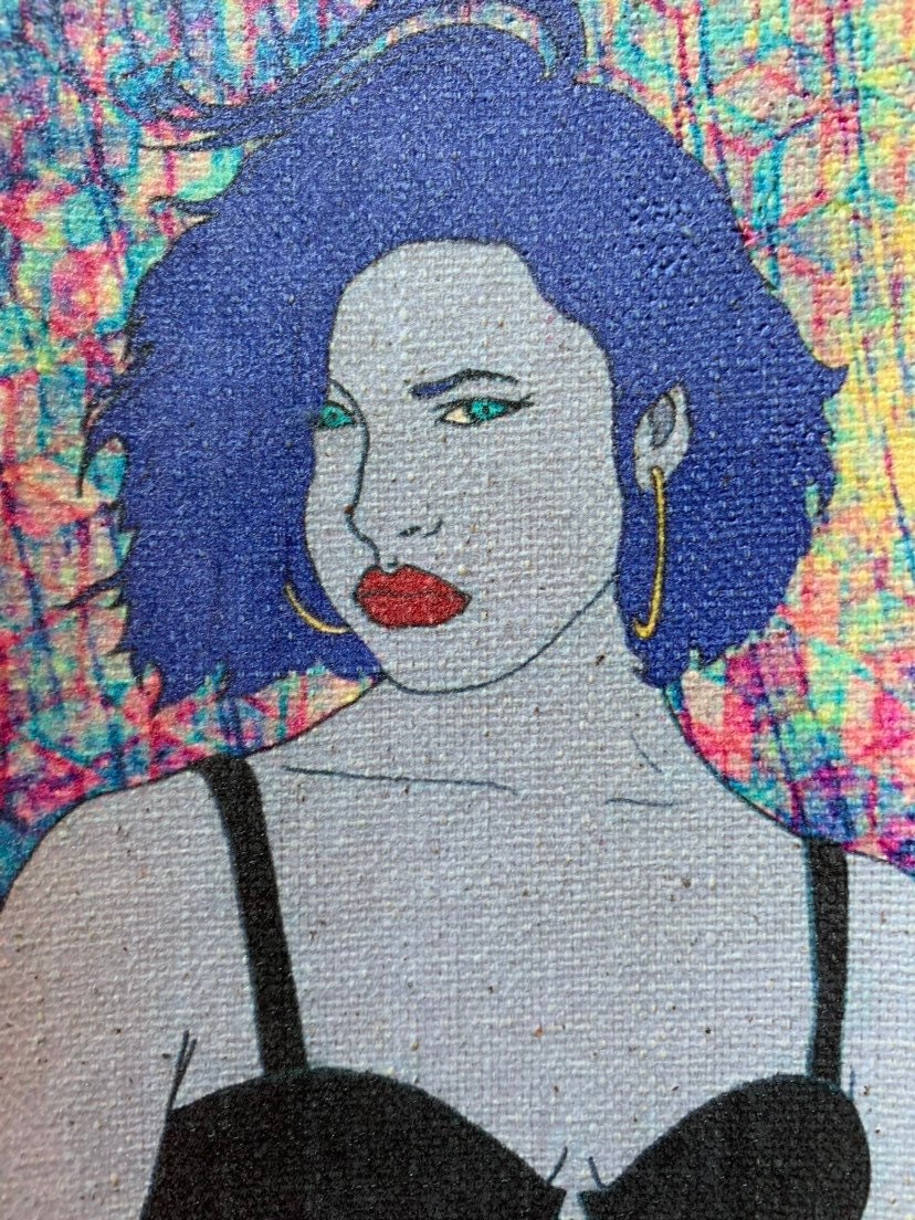Selena canvas patch