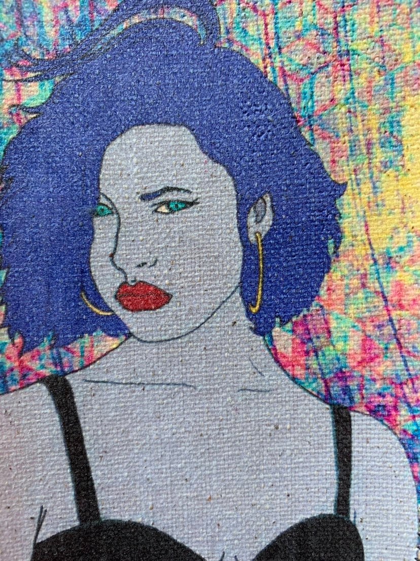 Selena canvas patch