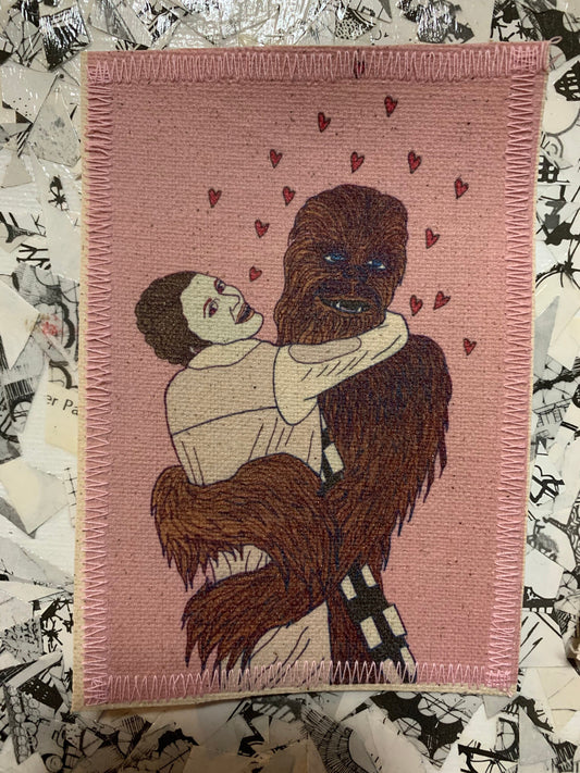 Leia & Chewbacca patch