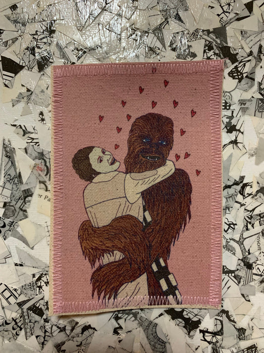 Leia & Chewbacca patch