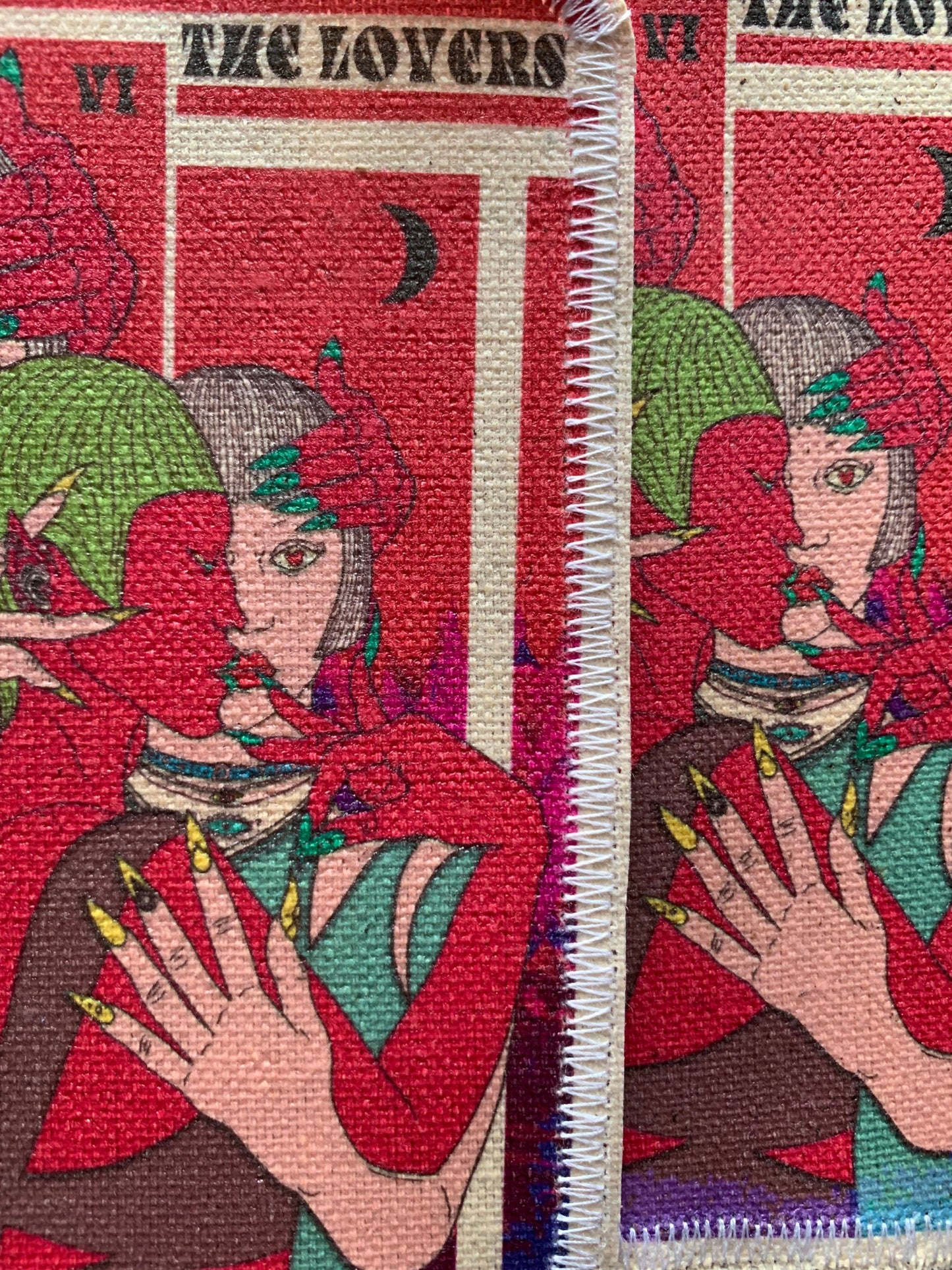 The Lovers Canvas Patch