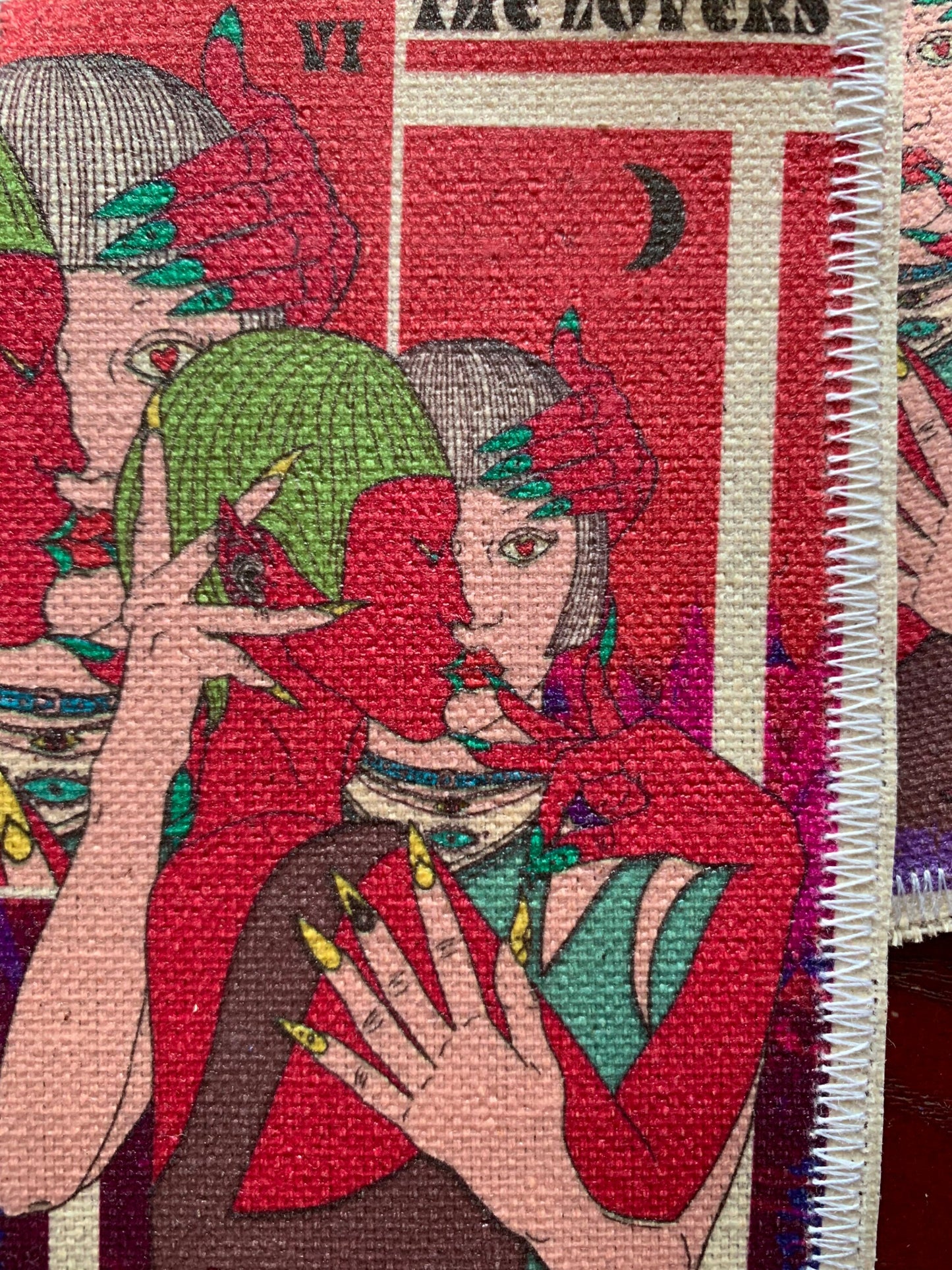 The Lovers Canvas Patch