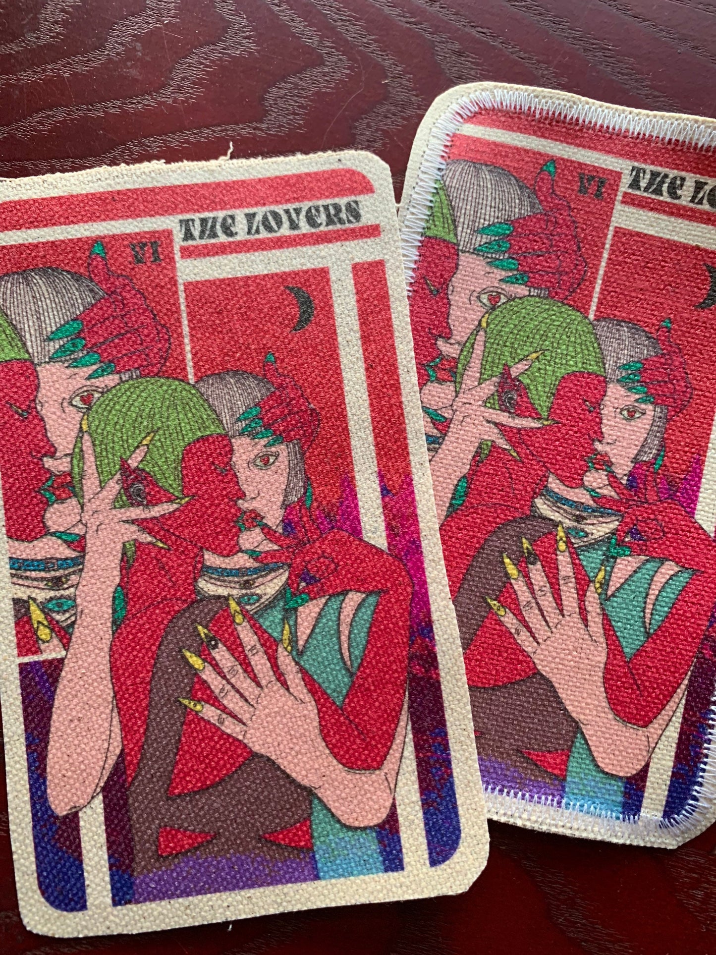 The Lovers Canvas Patch