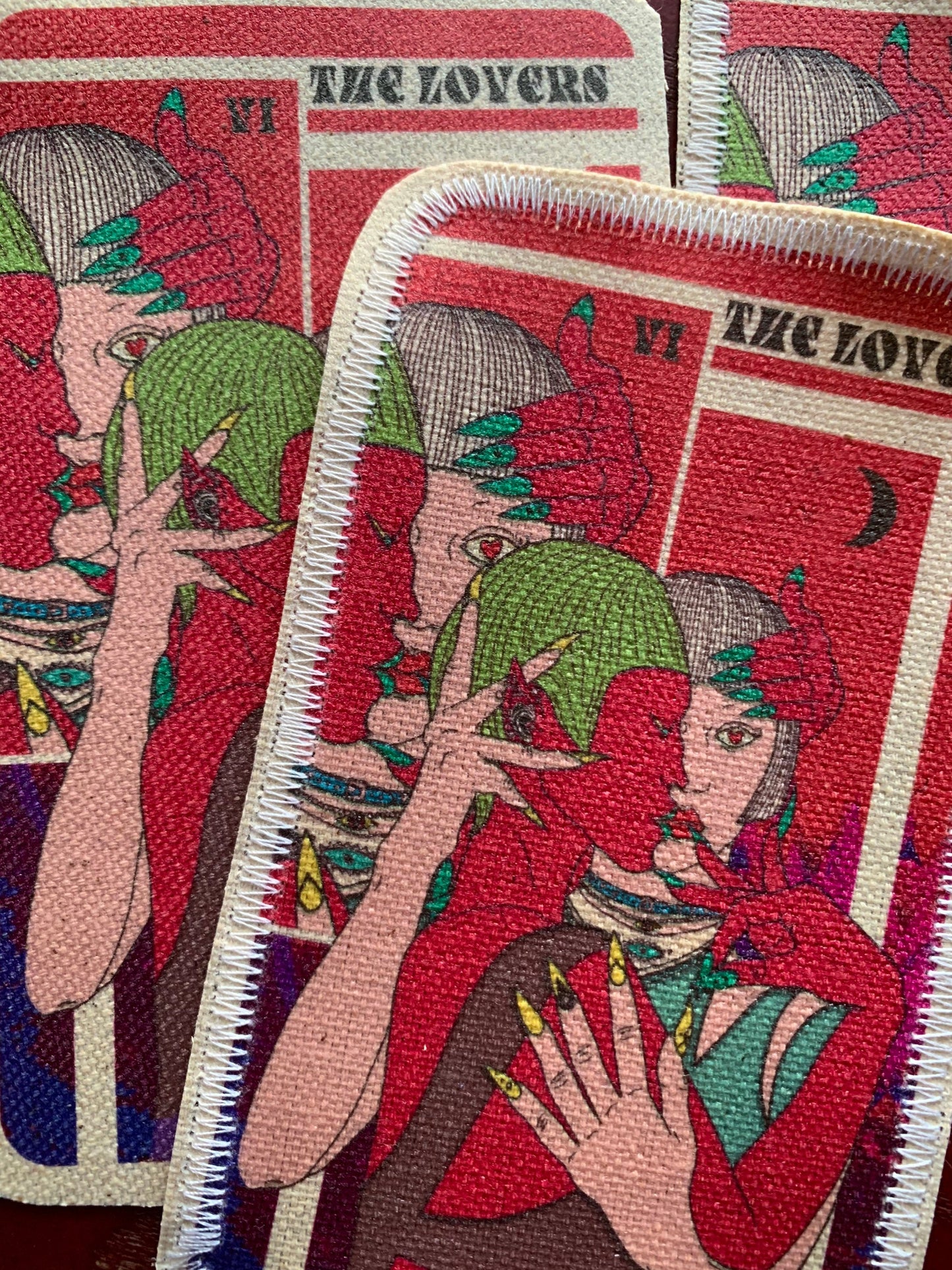 The Lovers Canvas Patch
