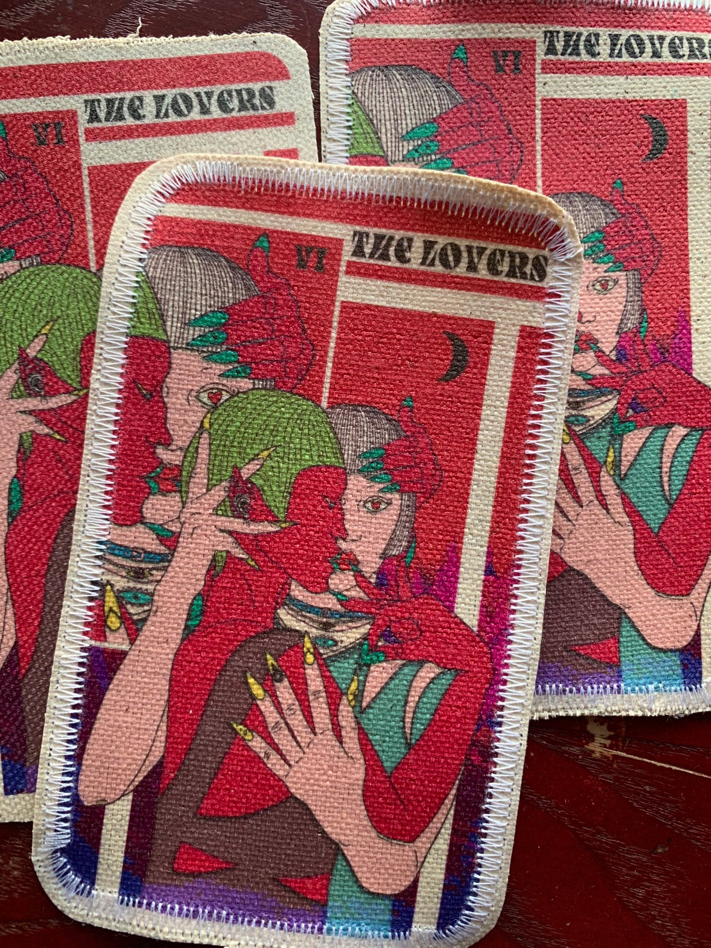 The Lovers Canvas Patch