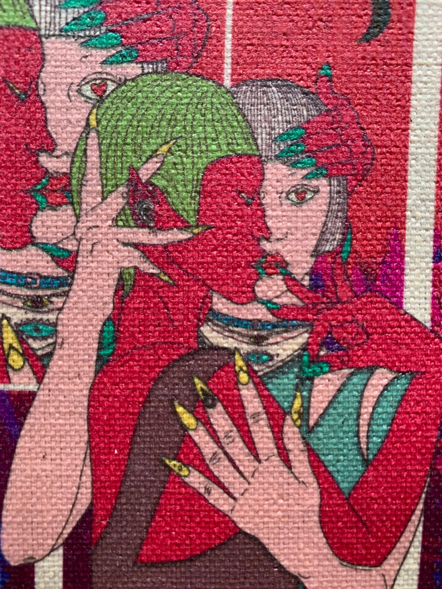 The Lovers Canvas Patch