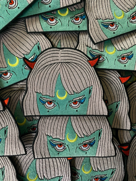 Moon Power Tarot embroidered patch