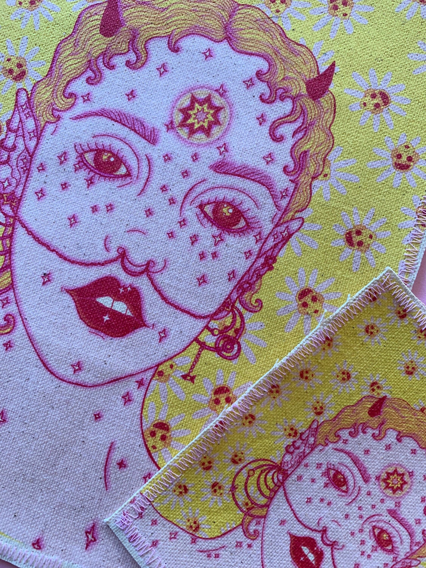 Star Power canvas patch